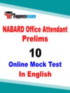 NABARD Office Attendant Online Test Series