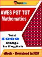 AWES PGT TGT Mathematics Book PDF