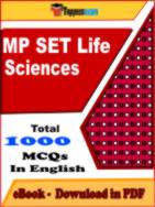MP SET Life Sciences PDF Book In English - MCQ / Objective Questions