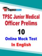 TPSC Junior Medical Officer Practice Set