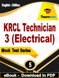KRCL Technician 3 (Electrical) Exam  PDF Book In English - Practice Set