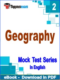 Geography Exam PDF Book In English - Question Paper