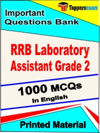 RRB Laboratory Assistant Grade 2 Exam  Book in English - Objective MCQ