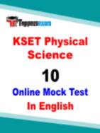 KSET Physical Science Model Paper