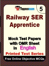 Railway SER Apprentice Exam Mock Test Papers (Book) in English