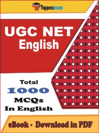 UGC NET English PDF Book In English - MCQ / Objective Questions
