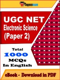 UGC NET Electronic Science Paper 2 PDF Book In English