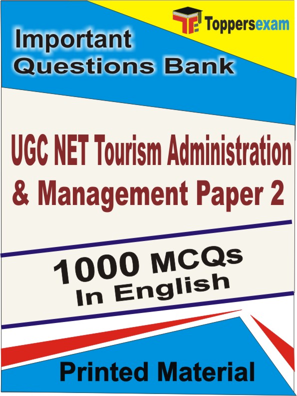 UGC NET Tourism Administration & Management Paper 2 Book in English - Objective MCQ