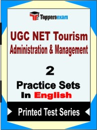 UGC NET Tourism Administration & Management Book in English - Question Paper / Practice Set