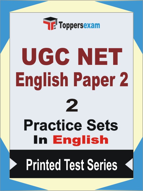UGC NET English Paper 2 Book in English - Question Paper / Practice Set
