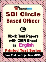 SBI Circle Based Officer Exam Mock Test Papers (Book) in English