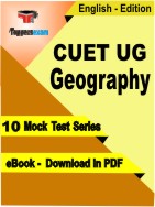 CUET UG ( Geography) Test PDF Book In English - Mock Test/Practice Set