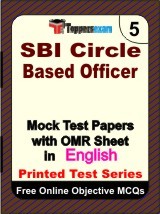SBI Circle Based Officer Exam Mock Test Papers (Book) in English