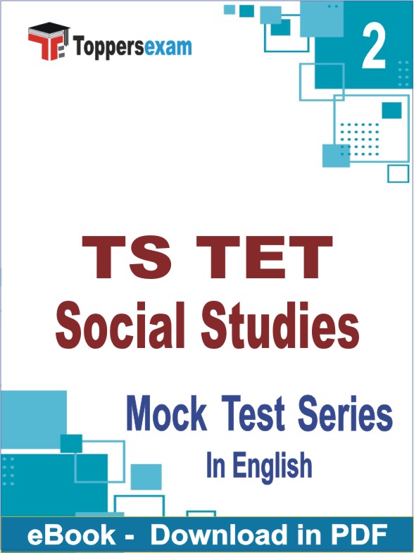 TS TET Social Studies PDF Book In English - Question Paper