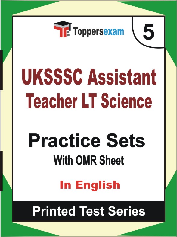 UKSSSC Assistant Teacher LT Science Book in English - Mock Test / Practice Set