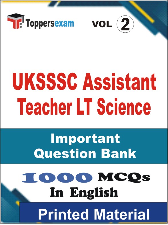 UKSSSC Assistant Teacher LT Science Book in English - Objective MCQ (VOL.2)