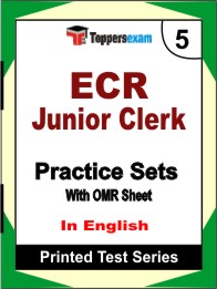 ECR Junior Clerk Book in English - Mock Test / Practice Set