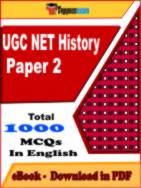UGC NET History Paper 2 PDF Book In English - MCQ / Objective Questions