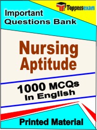 Nursing Aptitude Exam Book in English - Objective MCQ