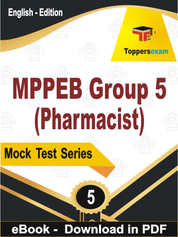 MPPEB Group 5 (Pharmacist) Exam PDF Book In English - Practice Set