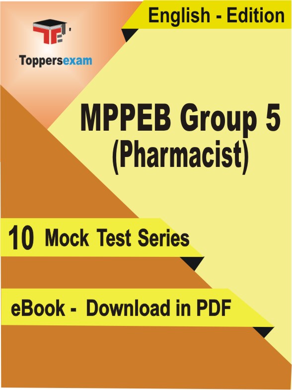 MPPEB Group 5 (Pharmacist) Exam PDF Book In English - Mock Test/Practice Set