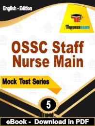 OSSC Staff Nurse Main Exam PDF Book In English - Practice Set