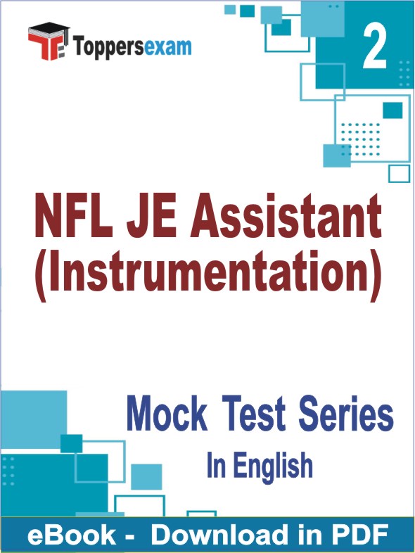 NFL JE Assistant (Instrumentation) Exam PDF Book In English - Question Paper