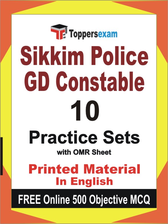 Sikkim Police GD Constable Exam Book in English - Practice Set