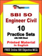 SBI SO Engineer Civil Exam Book in English - Practice Set