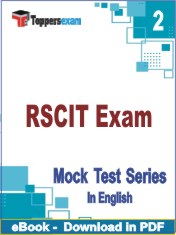 RSCIT Exam Test PDF Book In English - Question Paper