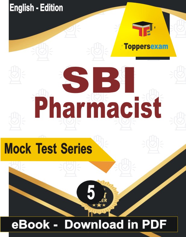 SBI Pharmacist Exam PDF Book In English - Practice Set