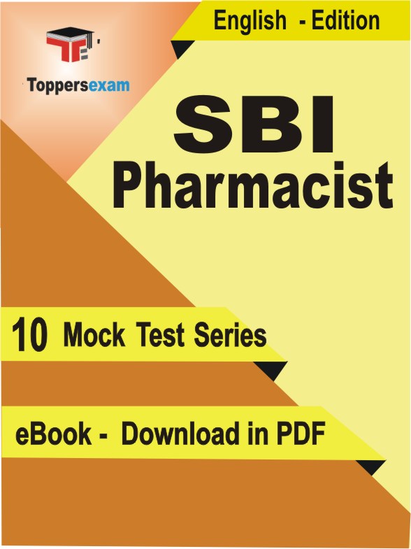 SBI Pharmacist Exam PDF Book In English - Mock Test/Practice Set