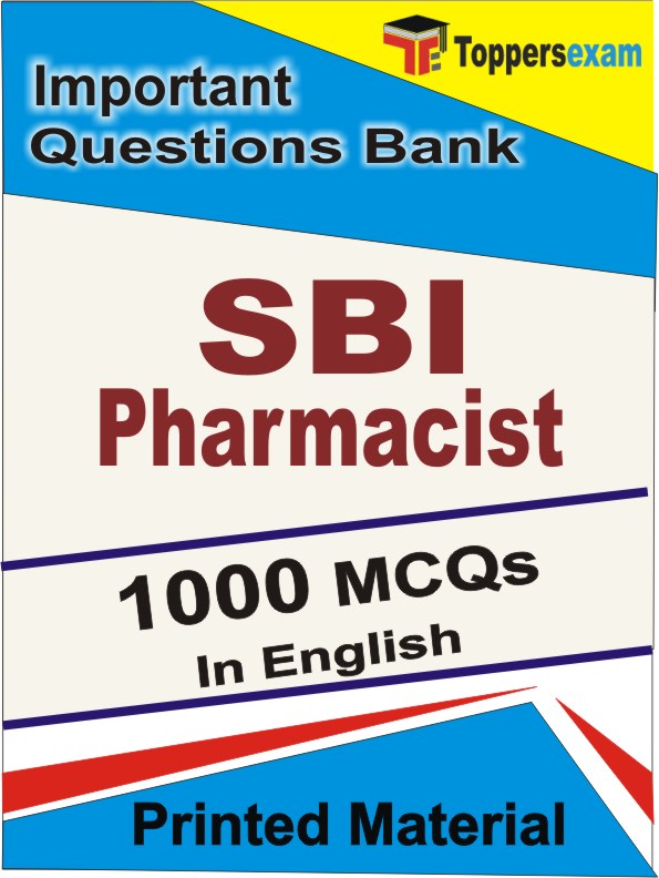 SBI Pharmacist Exam Book in English - Objective MCQ
