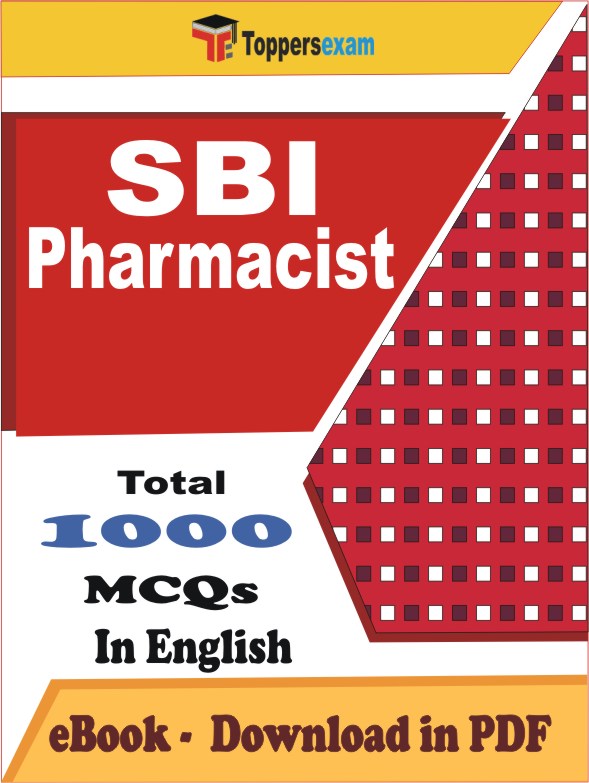 SBI Pharmacist Exam PDF Book In English - MCQ / Objective Questions