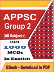 EBook of APPSC Group 2, Format in English