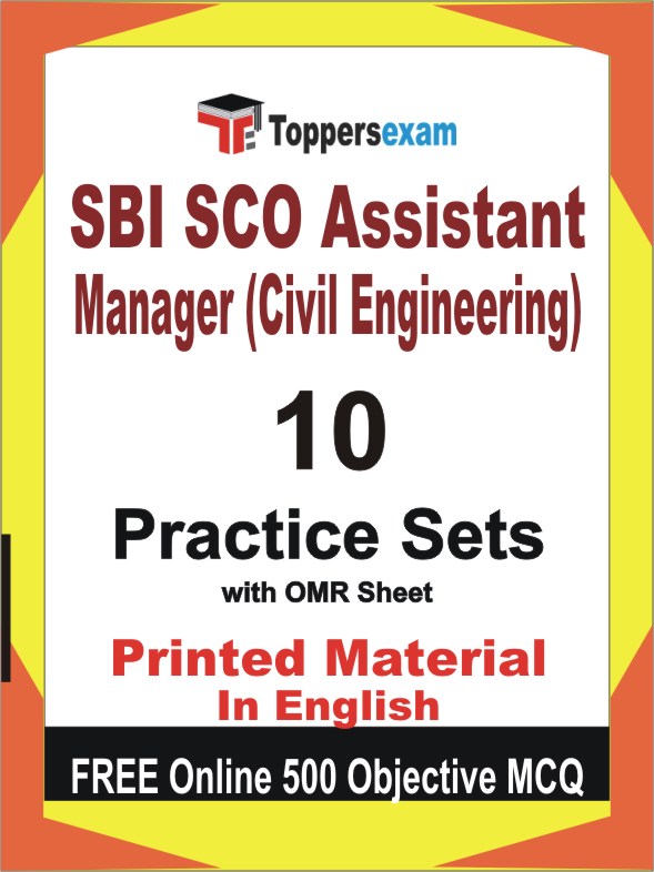 SBI SCO Assistant Manager (Civil Engineering) Exam Book in English - Practice Set