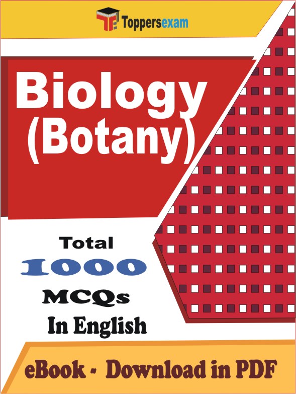 Biology (Botany) Exam PDF Book In English - MCQ / Objective Questions
