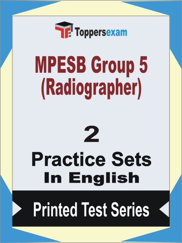 MPESB Group 5 (Radiographer) Book in English - Question Paper / Practice Set