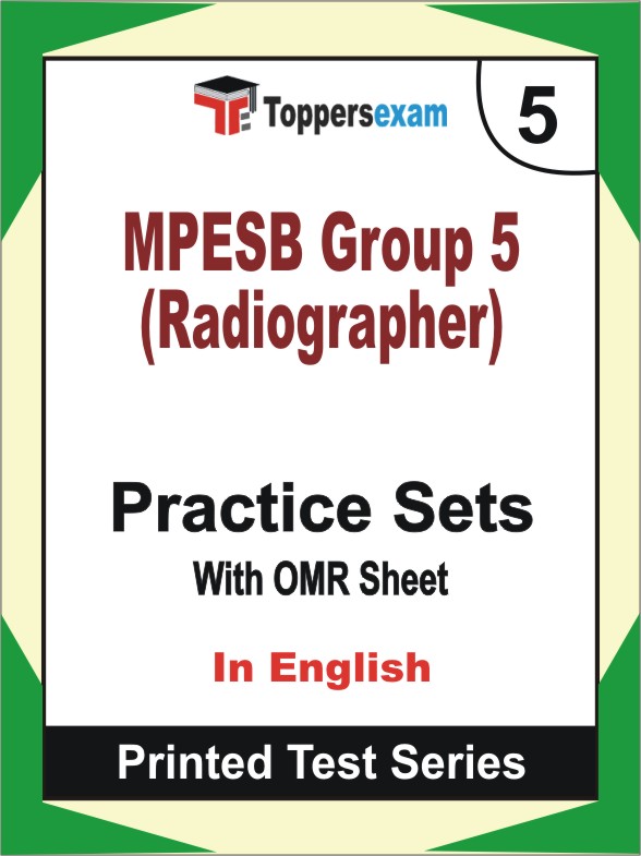 MPESB Group 5 (Radiographer) Book in English - Mock Test / Practice Set