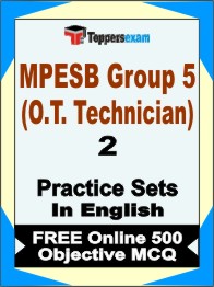 MPESB Group 5 (O.T. Technician) Exam Book in English - Question Paper / Practice Set