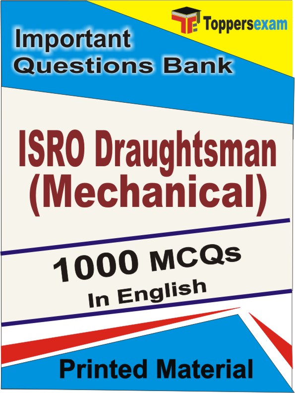 ISRO Draughtsman (Mechanical) Exam  Book in English - Objective MCQ