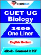 CUET UG Biology One Liner Book PDF in English