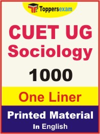 CUET UG Sociology One Liner Book in English