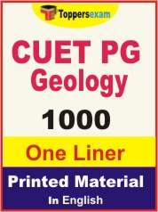 CUET PG Geology One Liner Book in English