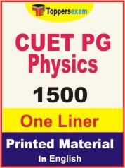 CUET PG Physics One Liner Book in English