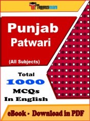 EBook of Punjab Patwari Exam (Objective Questions /MCQ) PDF in English