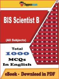 BIS Scientist B (Civil) PDF Book In English