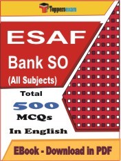 EBook of ESAF Bank So, PDF Format in English