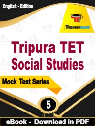 Tripura TET Social Studies Exam PDF Book In English - Practice Set