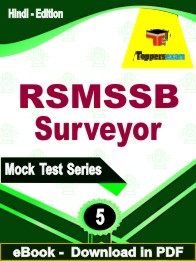 RSMSSB Surveyor Exam PDF Book In Hindi - Practice Set